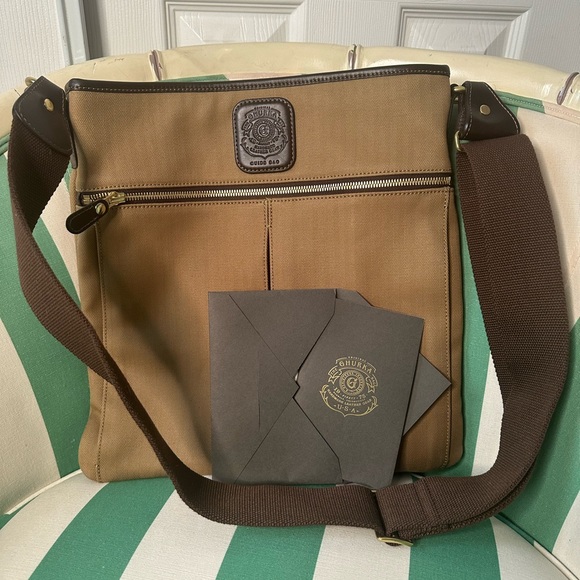 Ghurka tote bag briefcase Pilot - Picture 1 of 5